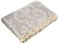 Carenesse Couvre-lit Motif Cachemire Gris, 150 x 200 cm, 100% Coton, léger et Fin, Belle Couverture avec Franges, jeté de lit, Couverture pour canapé, Nappe, Couverture décorative