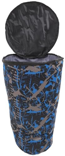 Bolsa de Djembe 12 pulgadas, Djembe Gig Bag Bolsa de Transporte con Correa para el Hombro, camuflaje, azul