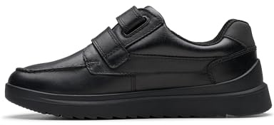 Clarks Keelan Flare K Childrens Black Leather, 13