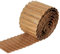 Borde de metal para césped, 6 pulgadas x 40 pies, resistente y corrugado para jardín, borde flexible de jardín, borde de paisaje para parterres, césped, camino (oxidado)