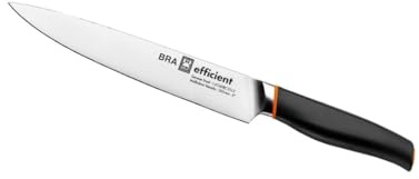 Brightium Cuchillo fileteador 20 cm de Acero Inoxidable con Mango ergonómico, Ideal para filetear Pescado y Carne con precisión.