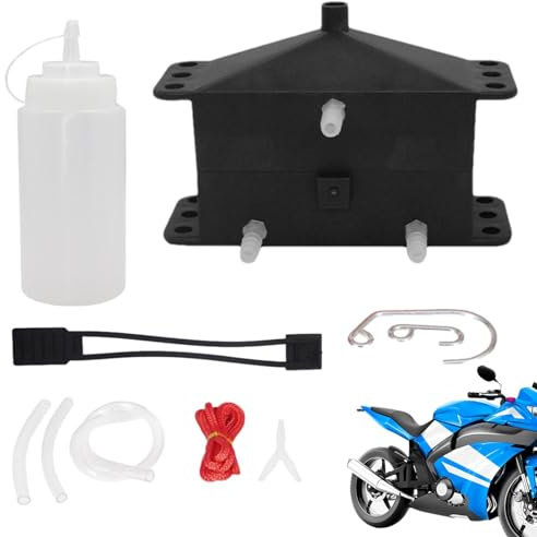 Máquina de limpieza de cadena - Herramienta de limpieza y lubricación para motocicleta, cepillo y dispositivo de lubricación, ideal para moto y bicicleta