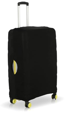 Kofferhülle Elastische für 26-28 Zoll, Kofferschutzhülle Koffer Schutzhülle Elastisch, Kratzfest, Waschbarer, Reise Kofferüberzug Schutzhülle, Suitcase Cover, Luggage Cover, Kofferbezug, Schwarz