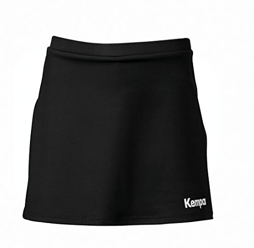 Kempa Skort Girls - Pantaloni Unisex per Bambini, Unisex - Bambini, Pantaloni., 200310002, Nero, 128