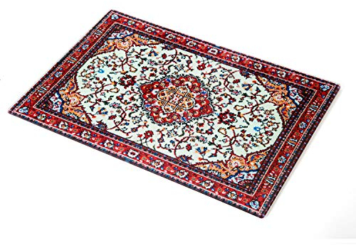 Peleg Design Tagliere in vetro temperato per cucina, multiuso in vetro decorativo, resistente al calore, resistente agli urti (24,4 x 36,6 cm)