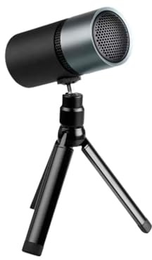 THRONMAX M8 Pulse- Compact & Foldable USB Condenser Microphone Perfect for Streaming live Audio - Black/Grey