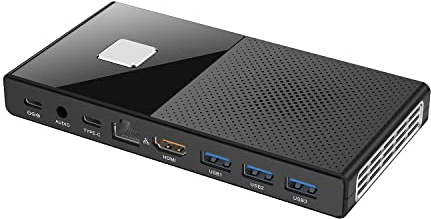 KINGDEL Mini Stick PC Computer N5105/N6000 4 núcleos hasta 3.70GHz CPU, 16GB DDR4 RAM 512GB SSD, UHD Graphics Support 4K Dual Screen, con Ventilador