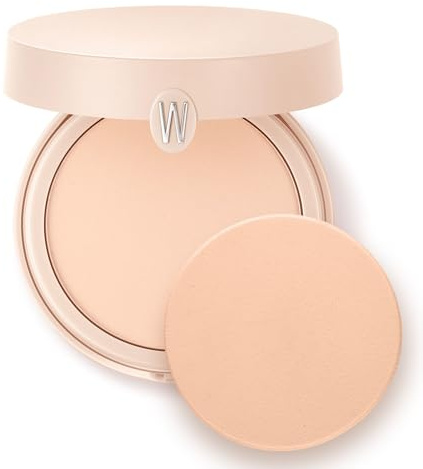 WYCON Cosmetics BLURRING Fondotinta e Cipria Compatta 2 in 1, Finitura Matt con Coprenza Modulabile - 04 WARM BEIGE