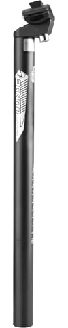 TRIWONDER Tija de Sillín de Bicicleta 25.4 / 27.2 / 28.6 / 30.4 / 30.8 / 31.6 mm, Tija de Sillín de Aluminio de 350mm para MTB BMX E-Bike Bicicleta de de Montaña (Negro, 31,6 x 400mm)