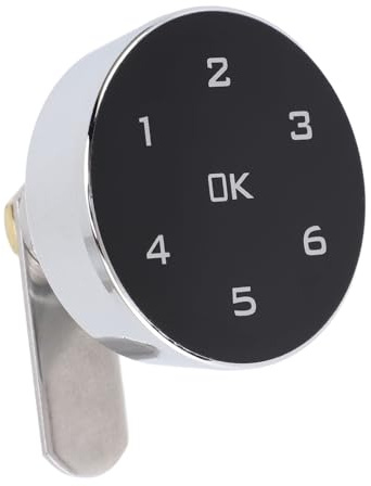 SUNGOOYUE Intelligentes Elektronisches Passwort-Schubladenschloss mit Alarmfunktion, Schnell Reagierendes, Diebstahlsicheres Schrankschloss für Apartmenthotels, Hochwertiges Alumi