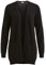 Vila Clothes Damen Strickjacke VIRIL L/S Open Knit Cardigan - NOOS 14044041, Einfarbig, Gr. 40 (Herstellergröße: L), Schwarz (Black)