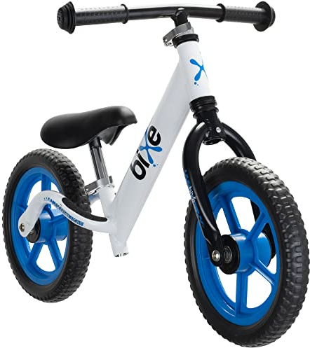 Bixe 12 Zoll Kinder Laufrad ab 2 Jahre - Balance Bike für Kinder von 2 bis 5 Jahren - Lauflernrad ohne Pedale mit Luftreifen - für Jungen und Mädchen - 12 inch Rad