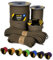 EdcX Paracord 4 mm, 35+ Volltonfarben (10 m, 15 m, 30 m, 50 m, 100 m, 300 m) | Ideal zum Basteln, Camping, Outdoor | 100% Nylonseil 4 mm| Taktische Schnur 550 Typ III (Coyote Brown, 30 m)
