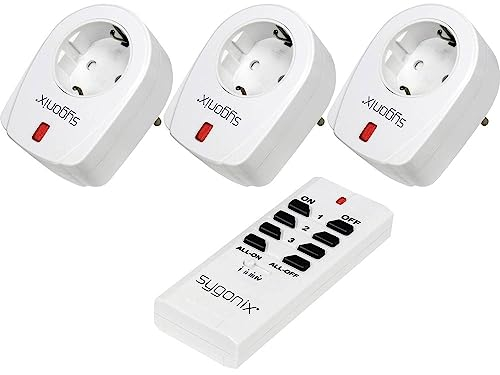 sygonix RSL Steckdosen-Set Zwischenstecker Schaltleistung (max.) 2000 W Reichweite max. (im Freifeld) 30 m