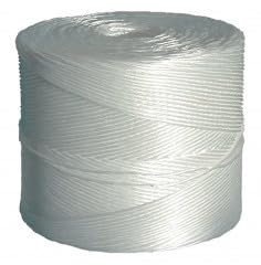 LIF Spago Agricolo in Polipropilene per Rotopressa, Bianca, Elevata Resistenza alla Rottura, 700 Metri, 2 Rotoli