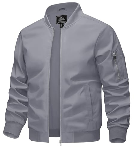 KEFITEVD Mens Thin Jacket Spring Lightweight Casual Golf Jackets Sport Coat
