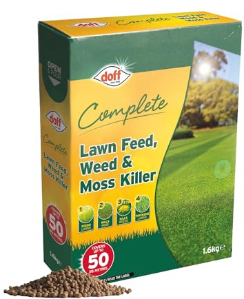 Doff Complete Lawn Feed, Weed & Mosskiller 1.6kg