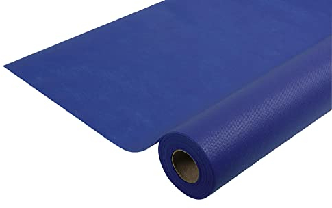 Pronappe Tischdecke R785046I Einweg-Tischdecke aus Spunbond-Vlies Länge 50m Breite 1,20m (pro Rolle) Farbe Marineblau Reißfester, wasserabweisender und abwischbarer Stoff