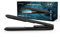 REVAMP Ion Shine Ceramic Hair Straighteners, Infrared and Ionic Technology for Sleek Frizz-Free Results, Infused with Smooth Keratin, Argan and Coconut Oils, Variable Heat, for All Hair Types, Black