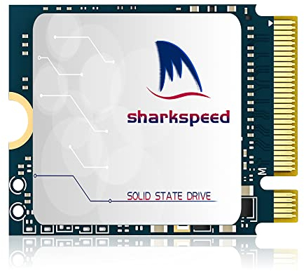 S SHARKSPEED SSD 256GB M.2 2230 NVME PCIe Gen 4.0x4, 3D NAND, Per Steam Deck Microsoft Surface pro7+/proX/laptop3/laptop4/laptop Go Ultrabook Notebook PC (256GB, M.2 2230 GEN4.0 PCIe)