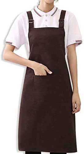 BATTTX Arbeitsschürze Herren,Robuste Werkzeugschürze For Männer, Arbeitsschürze Mit Werkzeugtaschen For Küche, Garten, Keramik, Werkstatt, Garage Und Mehr