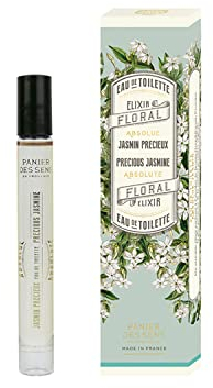 Panier des Sens - Jasmine Roll-on Eau de Toilette 10ml– Floral & Intense Fragrance - Mini Perfume for Women - Parfum Crafted in Grasse, France - Daily Use - Light Travel Perfume