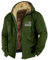 KONG JIMFAN Winterjacke Herren Long Shirts Herren Freizeitjacke Herren Windjacke Vintage Winterjacke Regenjacke Herren 4XL Trainingsjacke Leichte Jacke Herren Snowboardjacke Herren(Army Green,XXL)