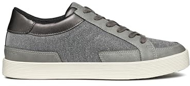 Geox D Blomiee BSneaker da Donna, Grigio Scuro, 42 EU