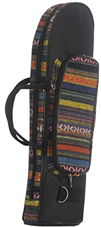 DIKACA kleine Aufbewahrungstasche Trompetentasche Windinstrumenttasche Aufbewahrungstasche für Trompete Zubehör Tragetasche Instrumententasche Handtasche Oxford-Stoff