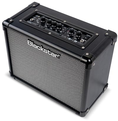 Blackstar ID Core 20 v4 Amplificatore Combo per Chitarra Elettrica con Effetti/Tuner Integrati e Ingresso Line-In/Streaming e Registrazione Diretta con USB-C, Attenuazione Potenza a 1 Watt.