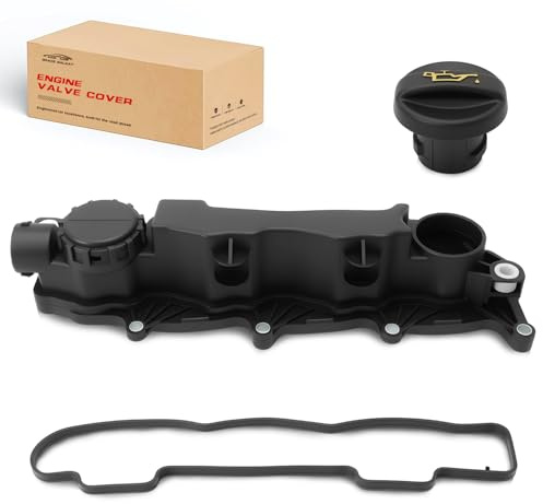 GraceGalaxy 0248L1 Tapa de Válvula de Motor 1.6 HDI para Citroën Berlingo C2 C3 C4 C5,1007 Hatchback,Focus,206, Xsara,Scudo II, C-Max, Fiesta Mk5 Hayon,9651815680, Junta tapa balancines