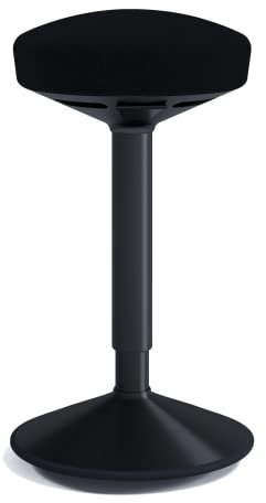 ACTIFORCE® Ergonomischer Hocker Activity 2.0 – Höhenverstellbarer Stehhocker & Stehhilfe bis 110 kg | Bürohocker & Küchenhocker für aktives Sitzen | Pendelhocker Arbeitshocker ohne Rollen