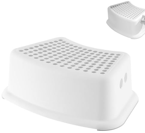 Tabourets de Toilettes accroupis, Repose-Pieds de Toilettes | Marchepied antidérapant pour Salle de Bain,Escabeau de Pot de Salle de Bain Stable et Robuste pour Adultes et Personnes âgées