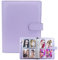Classeur A5 Collectionneur de Cartes Avec 30 Paquets de 240 Pochettes de Cartes, Couverture de Classeur En Cuir PU à 6 Anneaux Pour Organiser Les Cartes à Collectionner, Les Cartes-Photos de K-Pop