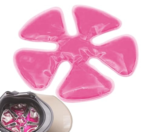 Coussinet de refroidissement rigide pour casque - Inserts de casque portables - Compresse rafraîchissante - Respirant - Pour le sport et le camping