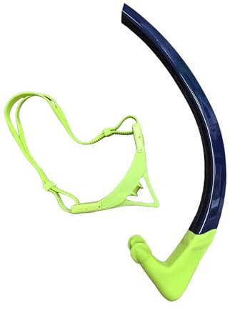 Immersione frontale Nuoto Snorkels Formazione Snorkels Confortevole Subacquea Respirazione Aria Tubo Boccaglio Allenamento duraturo