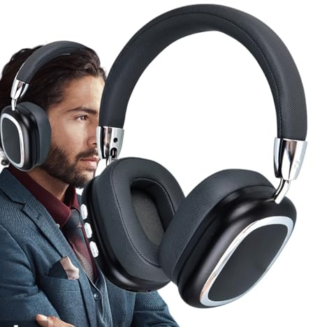 Auriculares genéricos - Auriculares inalámbricos de 7 pulgadas con micrófono integrado | Auriculares ligeros para oficinas deportivas, traducción de avión, viaje en casa y trabajo, juego de carreras