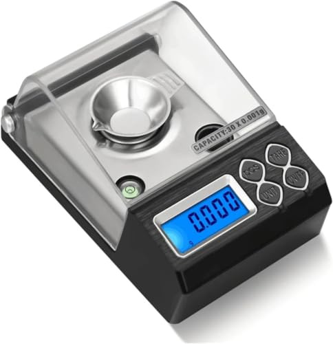 Báscula Digital De Cocina, Báscula Digital De Conteo De Quilates De 0,001 G, Báscula Electrónica Portátil De Precisión para Joyería De 20 G, 30 G, 50 G Y 0,001 G Pa, 20g 0.001g, 1