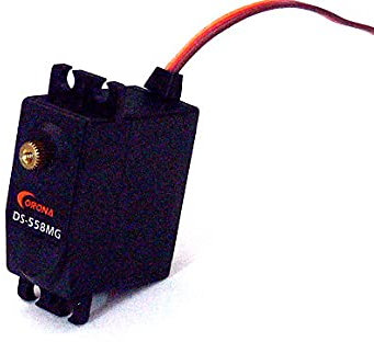 RCECHO® Corona RC Model DS-558MG Metal Gear R/C Hobby Digital Servo SS728 174; Full Version Apps Edition