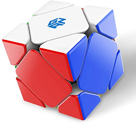 GAN Skewb, 8 Magnets Speed Gans Magic Cube Puzzle Cube Toy (8 Magnets Standard Version)