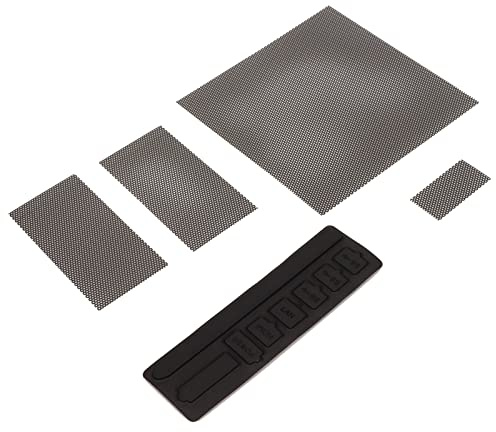 Dammfilter, Utbytesdammfilter för Series X, 8 Dammpluggar, 4 PVC-nätset, Ventilerat Dammskyddsnätfilter för Spelkonsoler