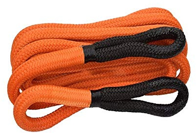 25mm Naranja * 9m recuperación de la cuerda, 1 * 30 pies de cuerda de la energía cinética, cinética de cable de cabina, remolque cuerdas,Alta Intensidad