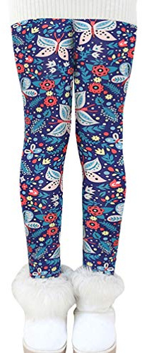 Ugitopi Fleece Vinterplysch Leggings Vinterbyxor Lång Stretch Leggins Byxor Termiska Leggings, I#, 7-8 �r