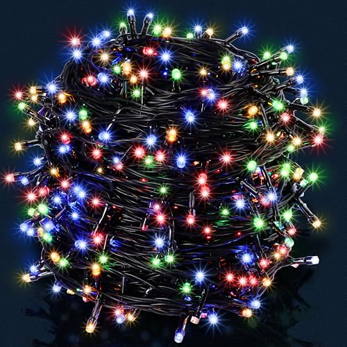Monzana Luci Natale Esterno Interno 600LED 60m IP44 Decorazioni Natalizie Illuminazione Feste Colorato