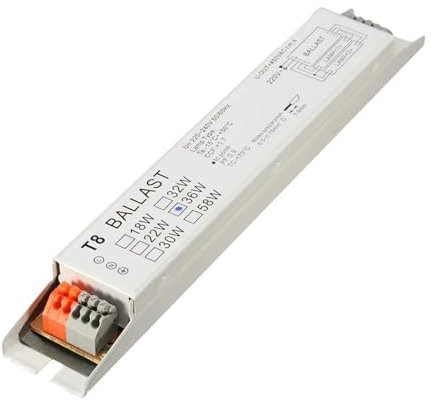 FANNIXI Ballast électronique Ballast électronique T8 à Large Tension, 220-240V AC, 2x18W, 2x30W, 2x36W, 2x58W, Ballast électronique for Lampe Fluorescente(2x58W)