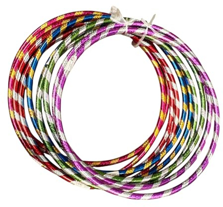 Brillars Hula Hoop for Adults, Fitness Hoola Hoops Toy, 45CM-75CM Suitable for Gymnastics, Dancing, Fun Exercise, Girls, Boys & Pet Training