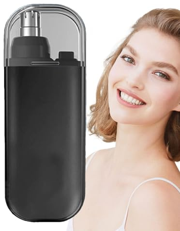 Tagliapeli Per Naso Portatile, Rasoio Elettrico Silenzioso Ricaricabile Tramite USB, Per Uomo, Tagliapeli Per Naso Multifunzionale Per Regolare Rapidamente La Cura Personale, Strumento Di Cura Portati