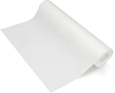 Simthread Stabilisateur en non-tissé à broder soluble dans l'eau pour broderie et dentelle autoportante FSL, 30,5 cm x 9,1 m/rouleau, poids léger 60 g/m²