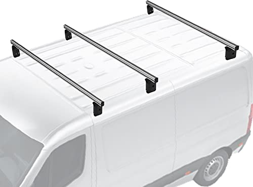 Menabo Dachträger Querträger für Peugeot Boxer 1993-2025 Grundträger Alu Grau 3X