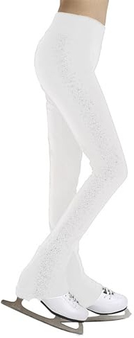 ranrann Byxor, barn, flicka, konståkning, strumpbyxor, gymnastik, dans, strass, leggings, sport, gym, fitness, elastiska yogabyxor, 5–16 år